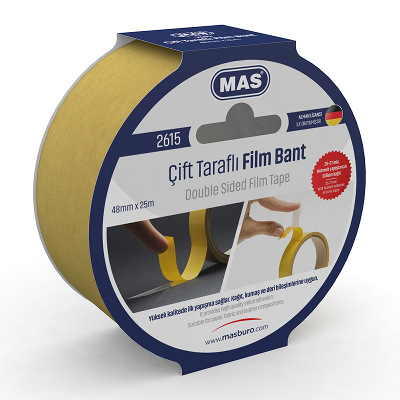 MAS 2615 45mmX25mt ÇİFT TARAFLI BANT