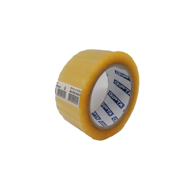 GIPTA 45x100 mt ŞEFFAF AKRİLİK KOLİ BANDI