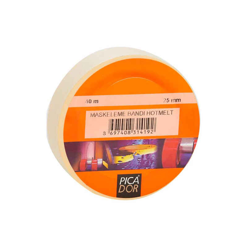 PİCADOR 25x40 mt HOTMELT MASKELEME BANDI KP005
