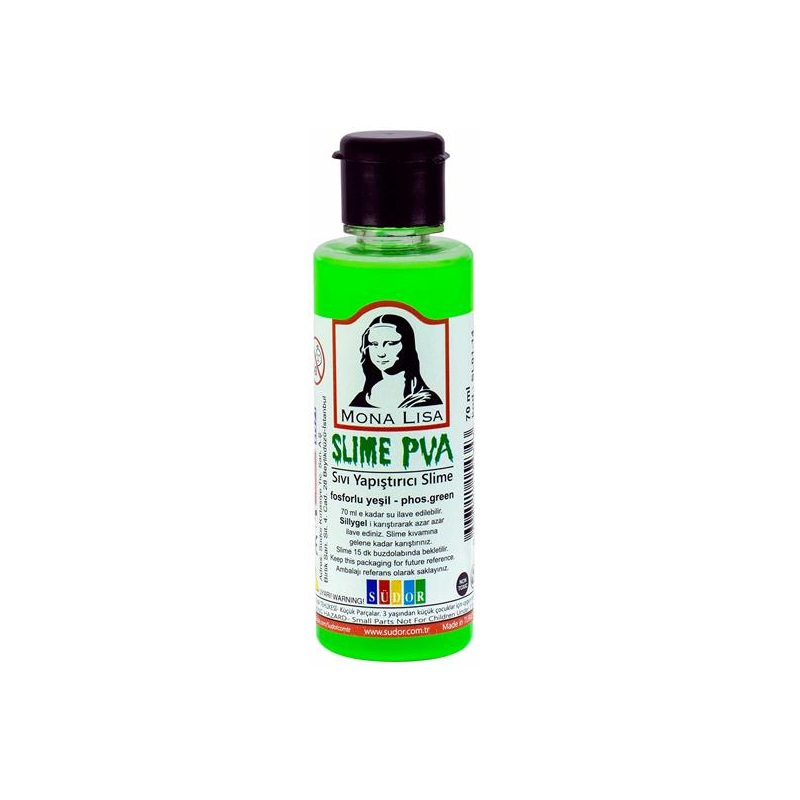 SÜDOR SLIME FOSFORLU YEŞİL 70 ml SL01-14