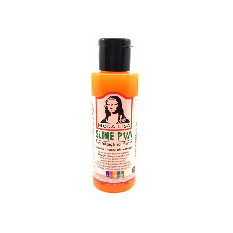 SÜDOR SLIME FOSFORLU TURUNCU 70 ml SL01-15