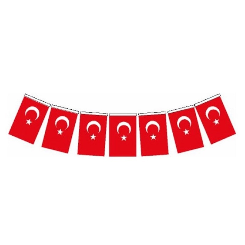 VATAN İPLİ ORTA BOY TÜRK BAYRAK 40 LI VT807