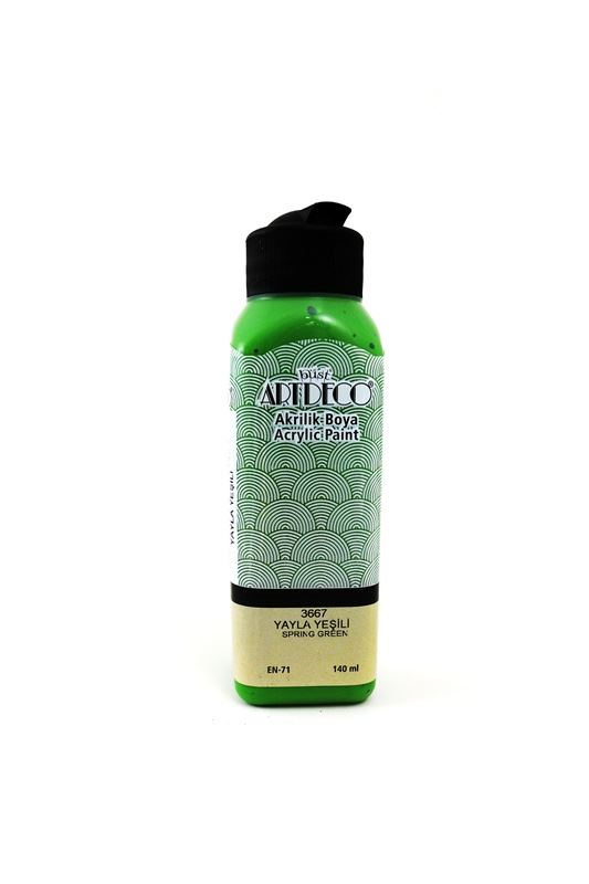 ARTDECO AKRİLİK BOYA 140 ML Y.YEŞİLİ 070R-3667