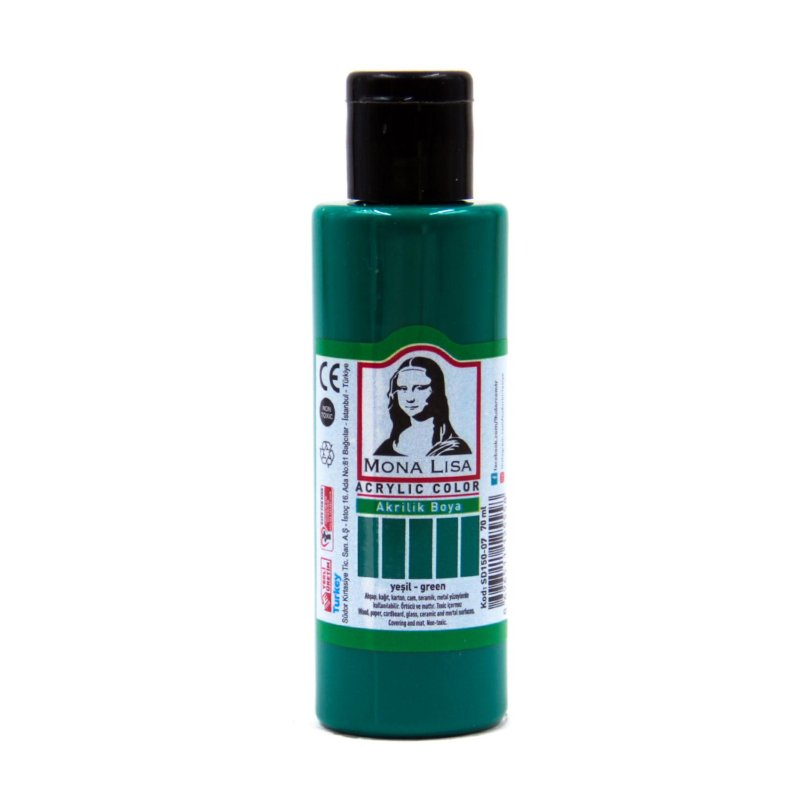 SÜDOR AKRİLİK BOYA 70 ml KOYU YEŞİL SD150-07
