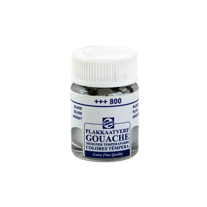 TALENS GUAJ BOYA 16 ml 800 METALİK GÜMÜŞ