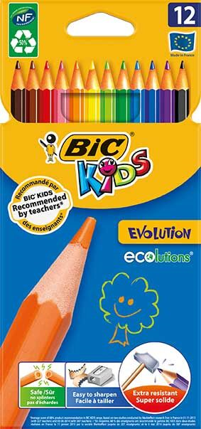 BİC EVOLUTION 12 RENK KURU BOYA 82902910