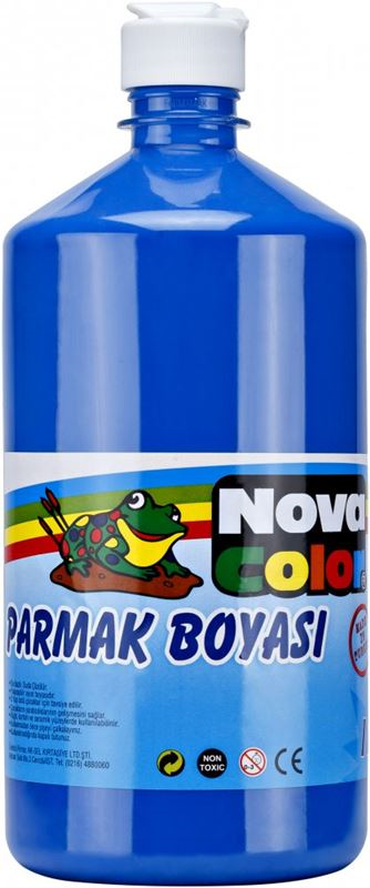 NOVA COLOR PARMAK BOYASI MAVİ 1 KG.NC-317