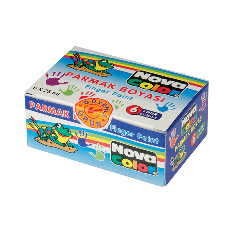 NOVA COLOR PARMAK BOYASI 6 RENK NC-138