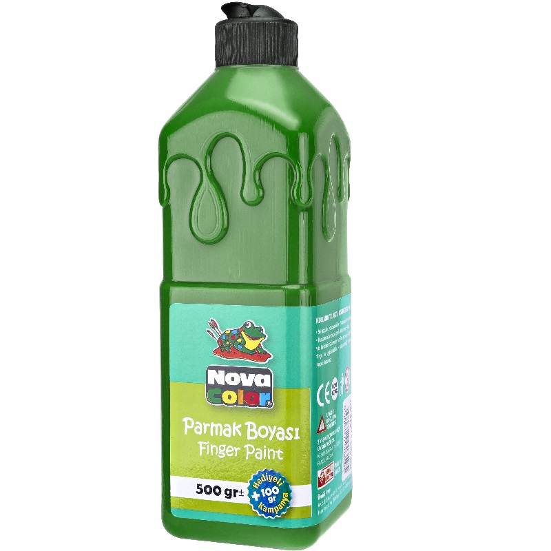 NOVA COLOR PARMAK BOYASI YEŞİL 500 Gr NC-373