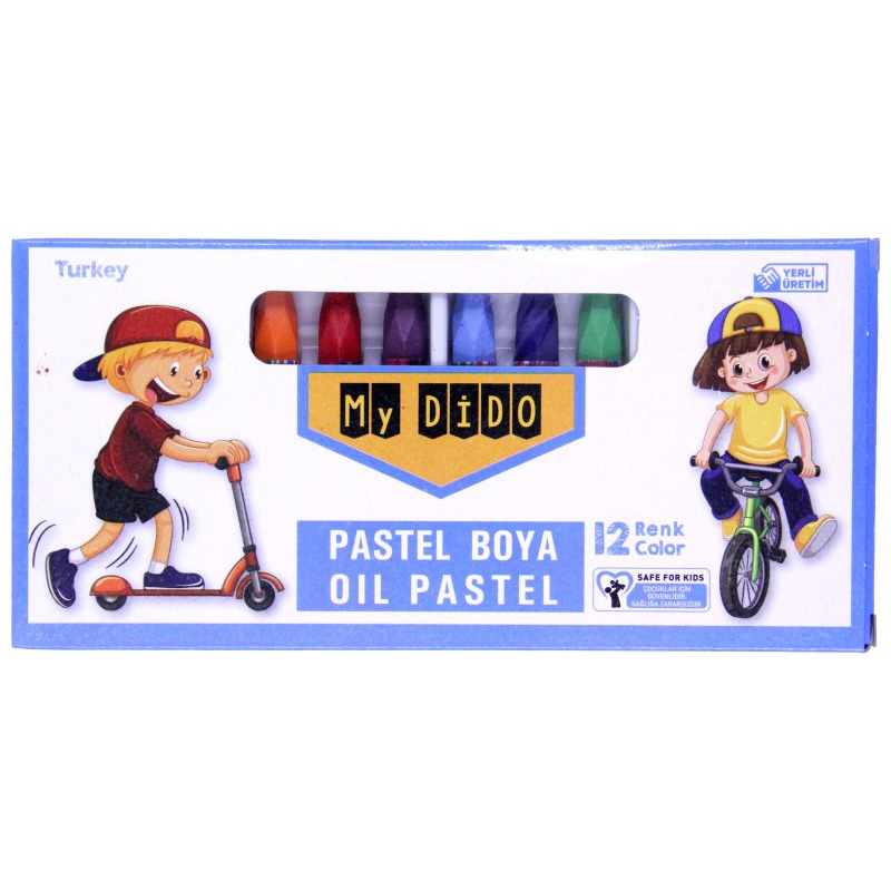 SÜDOR MYDİDO 12 RENK PASTEL BOYA SD622
