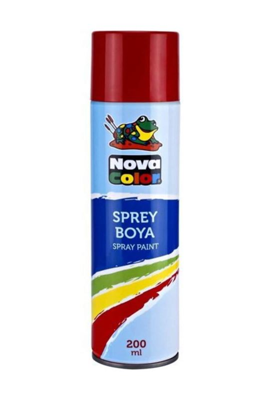 NOVA COLOR SPREY BOYA KIRMIZI NC-801