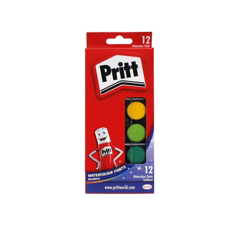PRİTT 12 RENK SULU BOYA KÜÇÜK 1048082