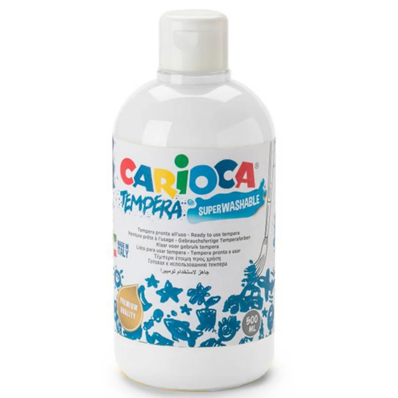 CARIOCA TEMPERA BEYAZ SULUBOYA 500 ml 40427/01