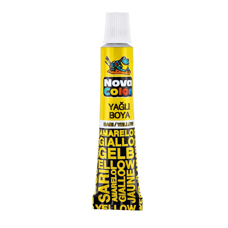 NOVA COLOR YAĞLI TÜP SARI NC-127