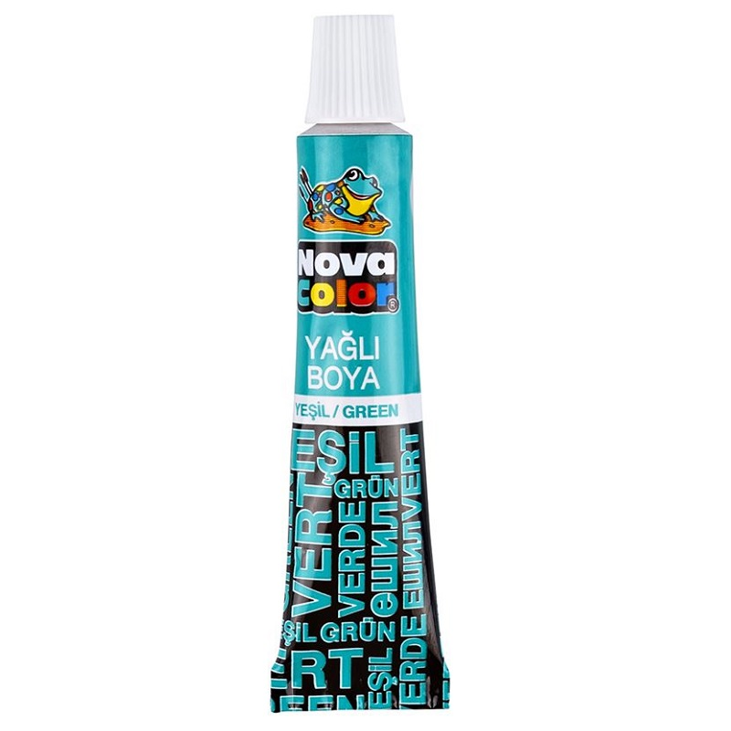 NOVA COLOR YAĞLI TÜP YEŞİL NC-130
