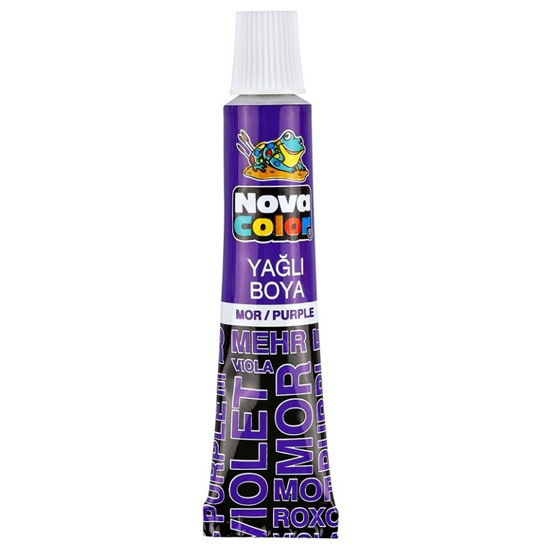 NOVA COLOR YAĞLI TÜP MOR NC-135