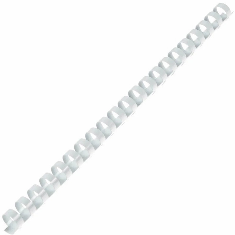 SARFF 6 mm DELUX BEYAZ PLASTİK SPİRAL 100 LÜ 15312005