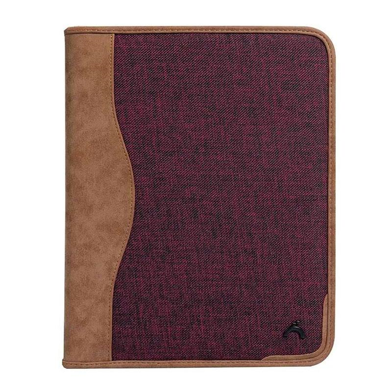 ÖNDER EXCLUSIVE A4 FERMUARLI EL PORTFÖYÜ BORDO 804-08