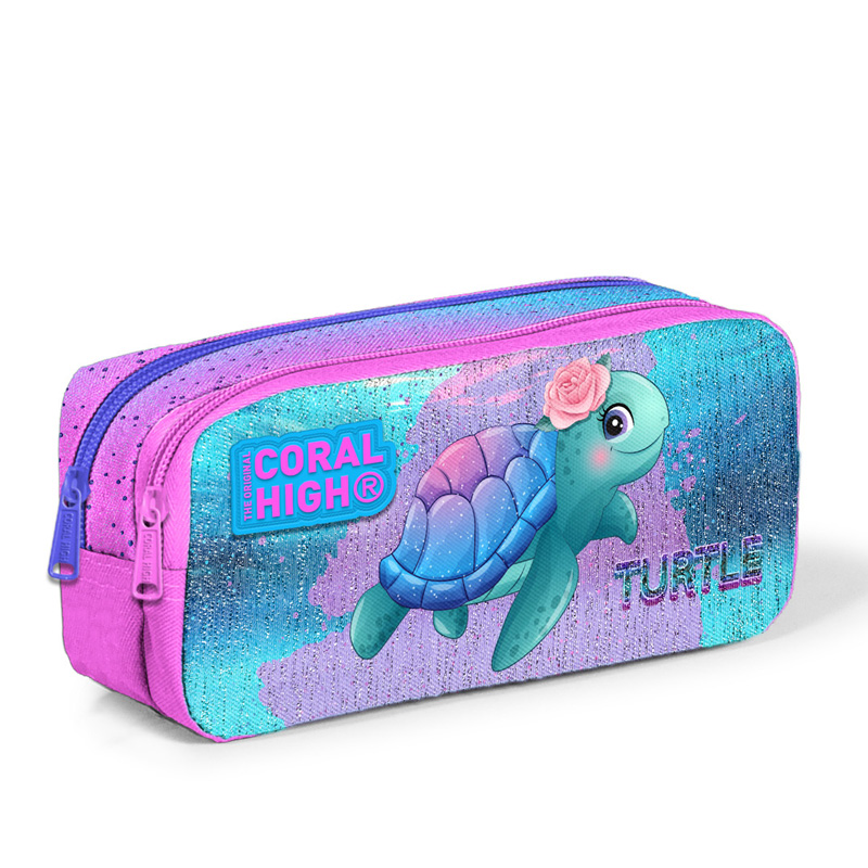YAYGAN 12061 CORAL HIGH KALEM ÇANTASI 2 BÖLME