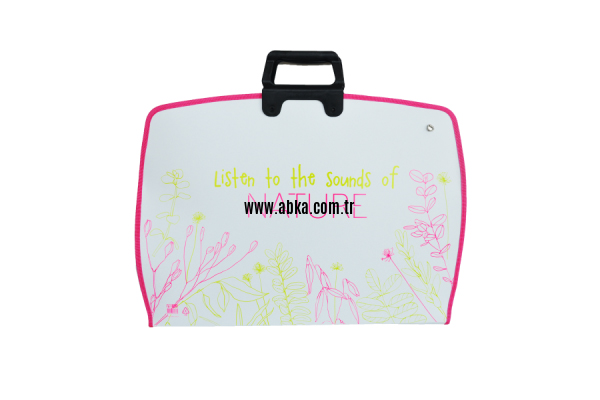 ABKA PROJE ÇANTASI 38x55 YAZILI SERİ