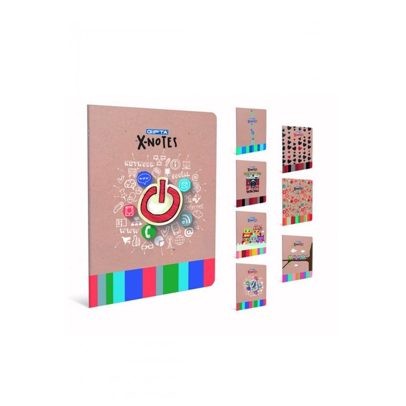 GIPTA FRESCO A4 72 YP ÇİZGİLİ SPR PP KAPAK DEFTER 4932