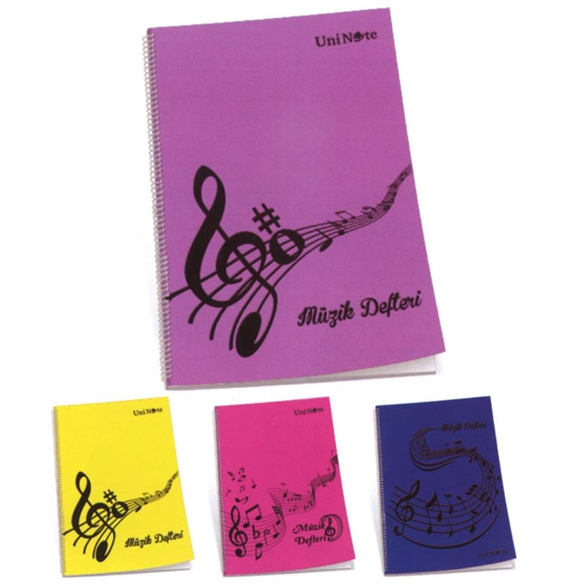ÇINAR JAZZ MÜZİK DEFTERİ 30 YP SPİRALLİ PP KAPAK 38000