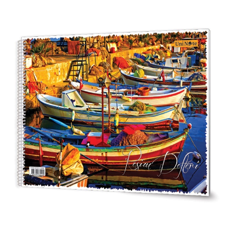 ÇINAR 33x48 SPİRALLİ KARTON KAPAK RESİM DEFTERİ 15 YP 33001