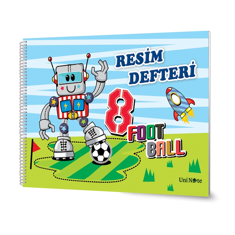 ÇINAR 24x34 SPİRALLİ KARTON KAPAK RESİM DEFTERİ 15 YP 33000