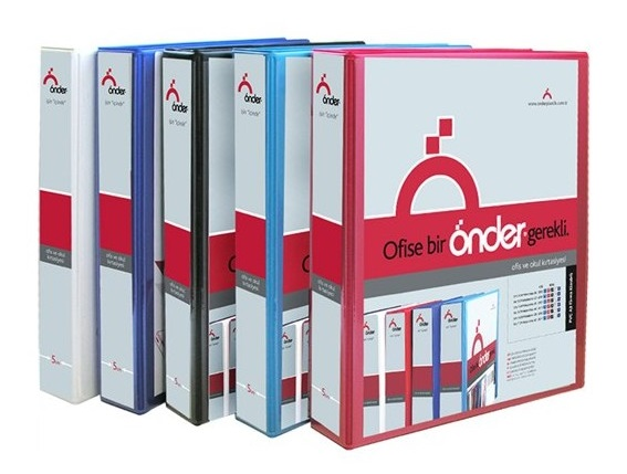 ÖNDER 5 cm 2 HALKALI LACİVERT KLASÖR 2005-6
