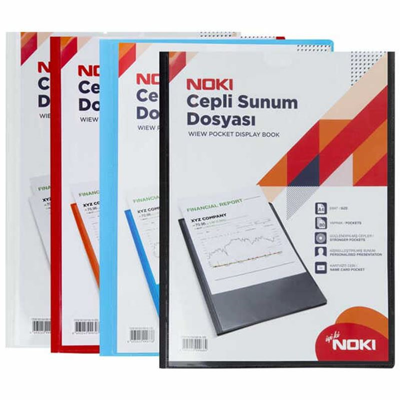 NOKİ 80 Lİ CEPLİ SUNUM DOSYASI 64180-N