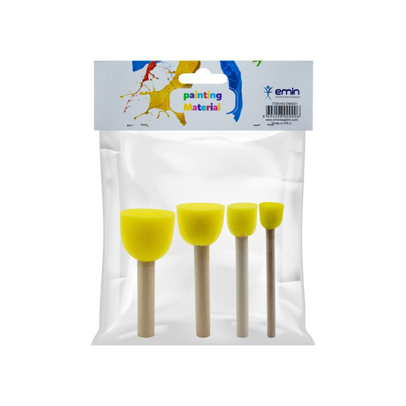 EMİN EM5001 4 LÜ PONPON SÜNGER FIRÇA