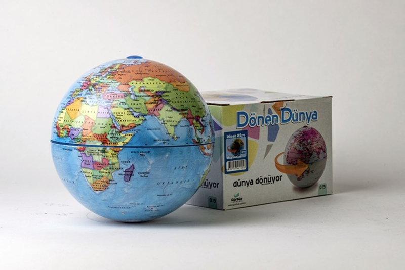 GÜRBÜZ 42155 DÖNEN SİYASİ KÜRE 15 cm