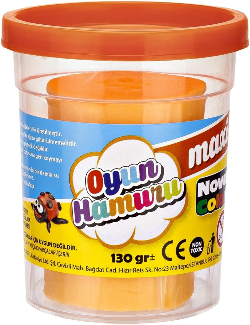 NOVA COLOR MAXİ OYUN HAMURU TURUNCU NC-4147