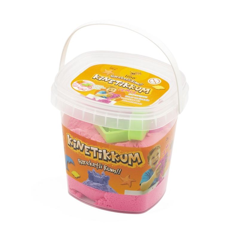 LINO LN-500P KİNETİK KUM PEMBE 500 GR KALIPLI