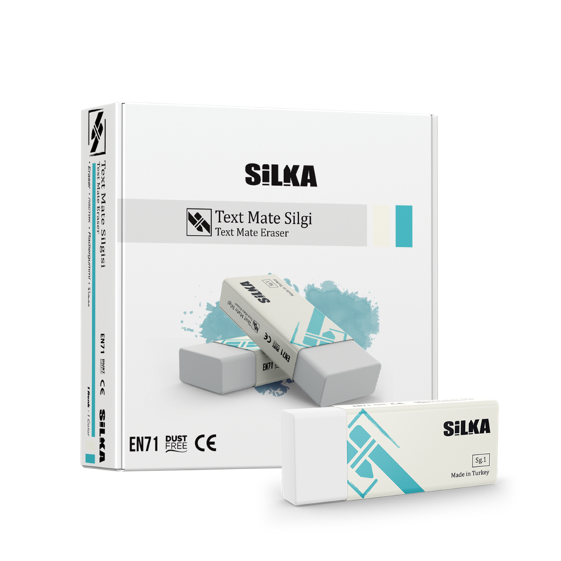 SİLKA TEXTMATE BEYAZ SİLGİ 30 LU KT SG.3