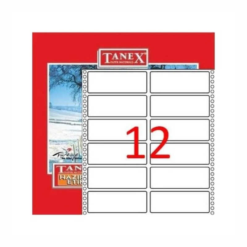 TANEX 35x97 BİLGİSAYAR ETİKETİ
