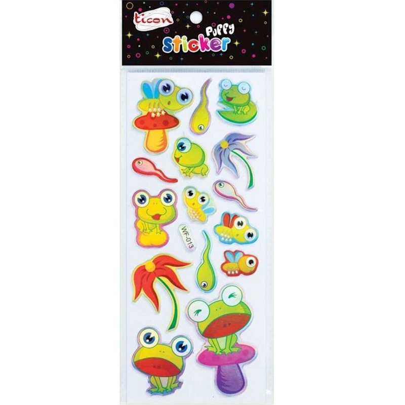 TİCON STICKER 3D PUFFY TPS