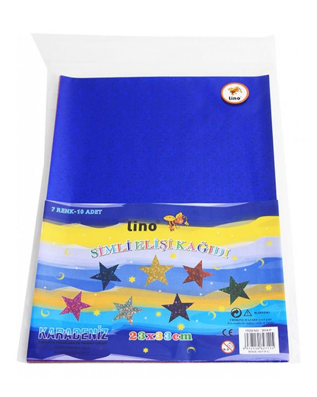 LINO 3814-P SİMLİ ELİŞİ KAĞIDI 23x33 10 LU
