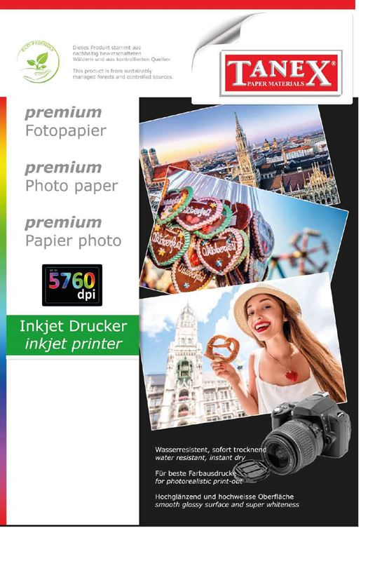 TANEX A4 180 gr. FOTOĞRAF KAĞIDI 25 Lİ