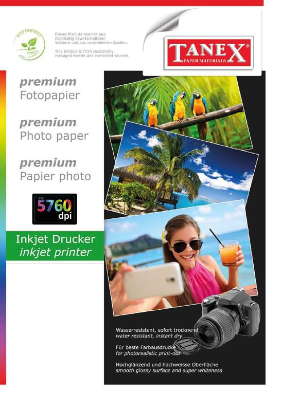 TANEX A4 240 gr. FOTOĞRAF KAĞIDI 20 Lİ