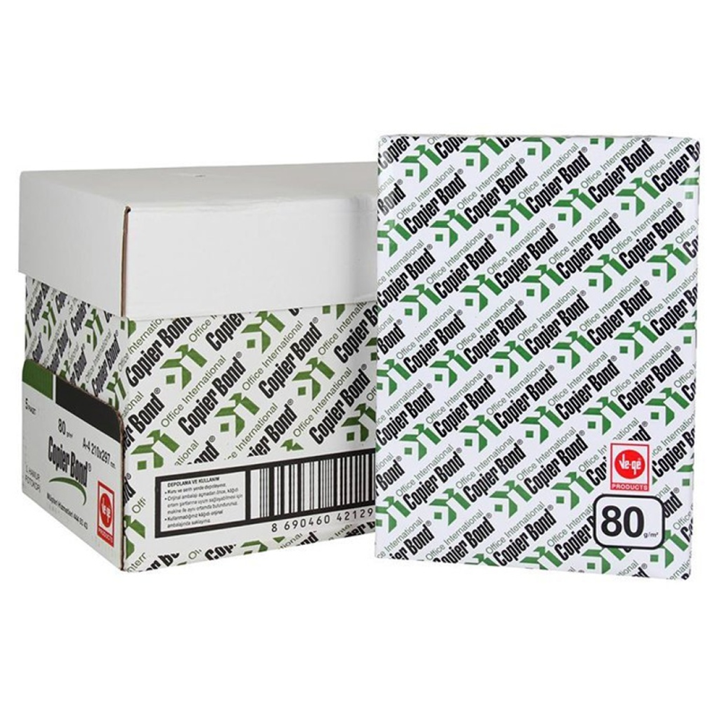 VEGE A4 COPIER BOND FOTOKOPİ 500 LÜ 80 gr
