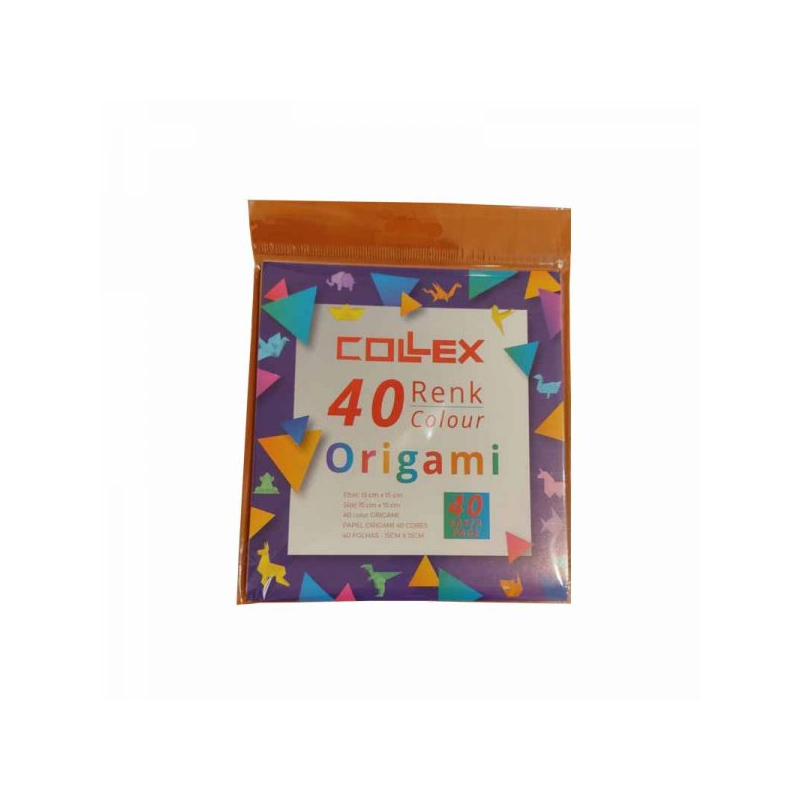 3A ARK 1248 ORİGAMİ KAĞIDIR 40 YAPRAK 15x15 CM