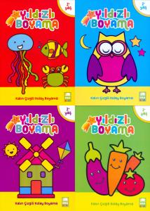 EMA ÇOCUK YILDIZLI BOYAMA KİTABI 1-4