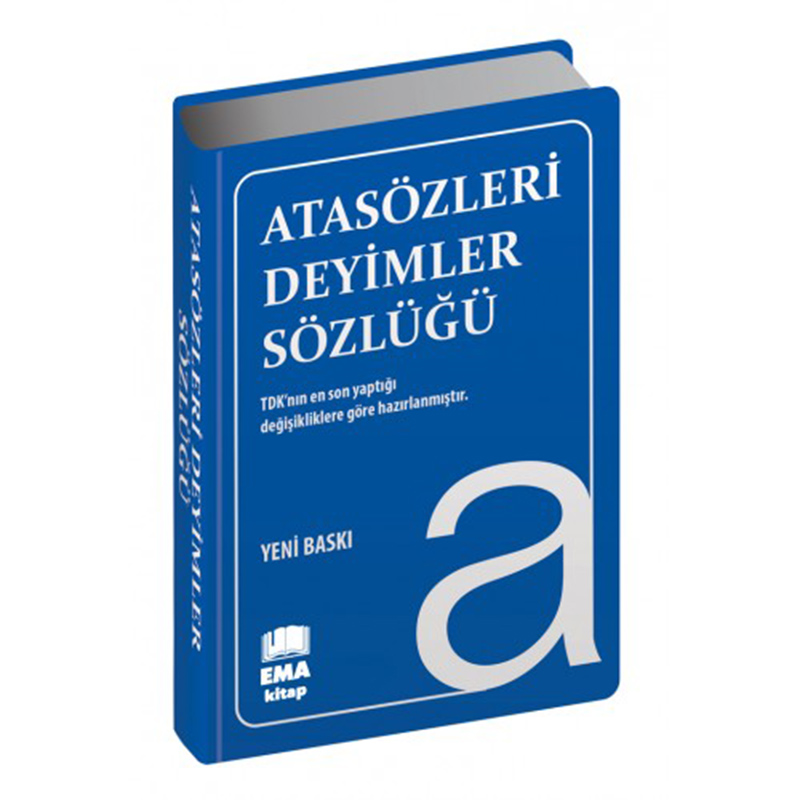 EMA KİTAP ATASÖZLERİ DEYİMLER SÖZLÜĞÜ BİALA KAPAK