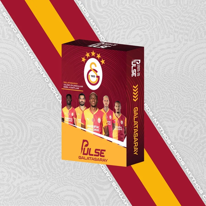 MYTHOS GALATASARAY - PULSE FUTBOLCU KARTLARI 2025/26 - PAKET