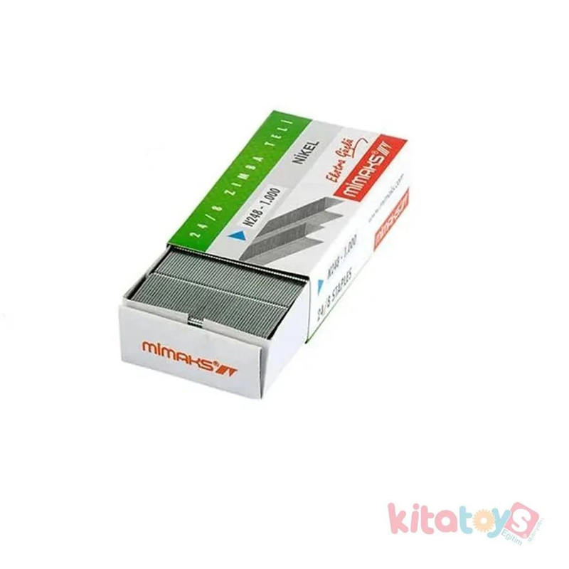 MİMAKS 24/8 ZIMBA TELİ NİKEL 1000 Lİ