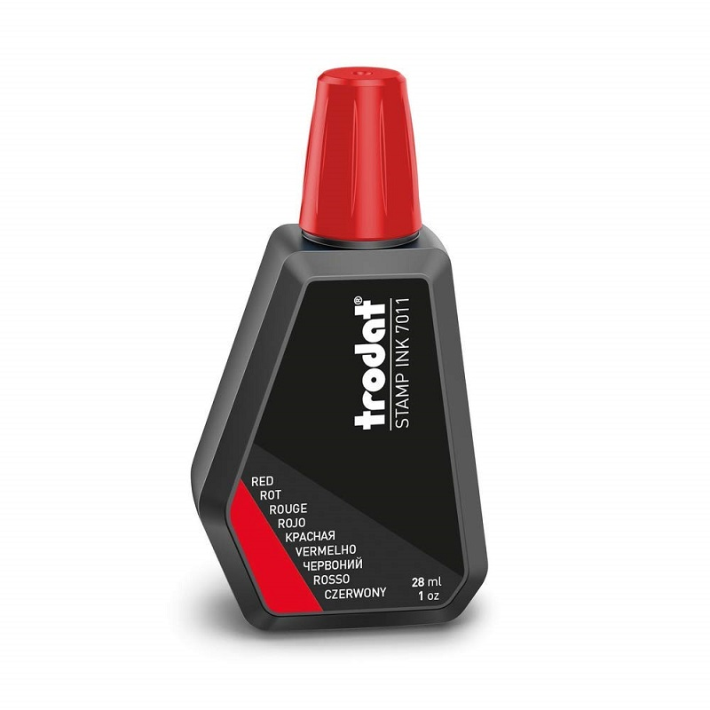 TRODAT 7011 KIRMIZI ISTAMPA MÜREKKEBİ 28 ML
