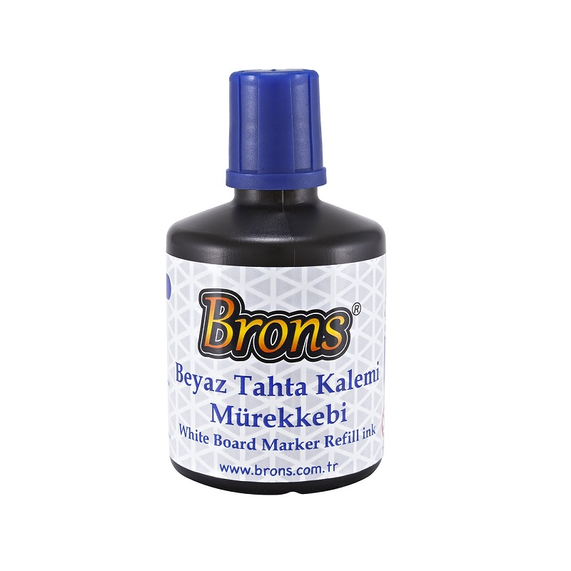 BRONS MAVİ TAHTA KALEMİ MÜREKKEBİ 100 cc BR-354