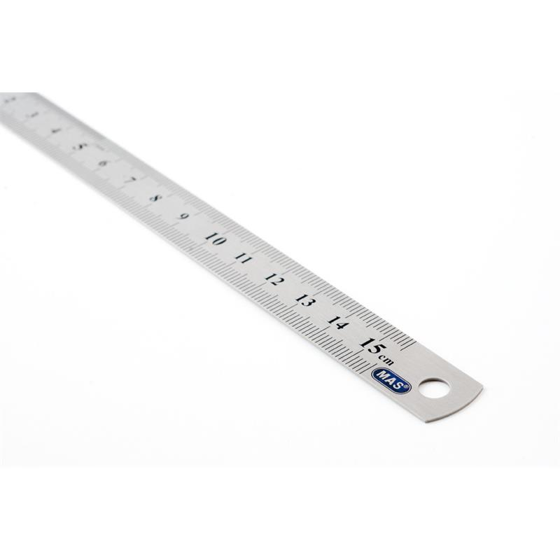 MAS 2328 ÇELİK CETVEL 15 CM.