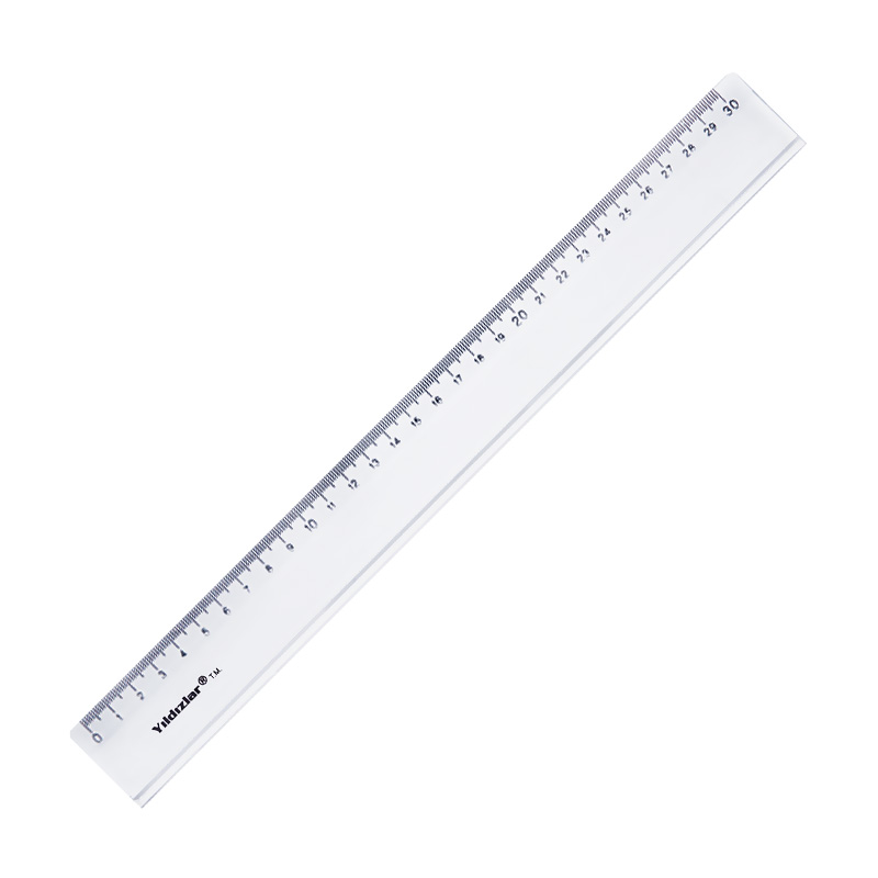 YILDIZLAR 30 CM. PLASTİK CETVEL KOD.005